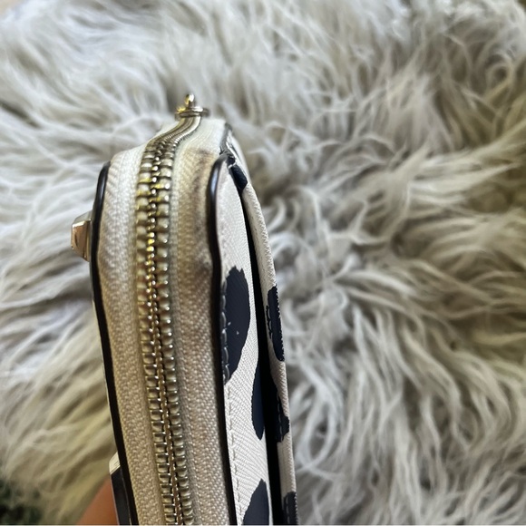 Rebecca Minkoff continental zip-around wallet - blue white leather - Picture 6 of 7